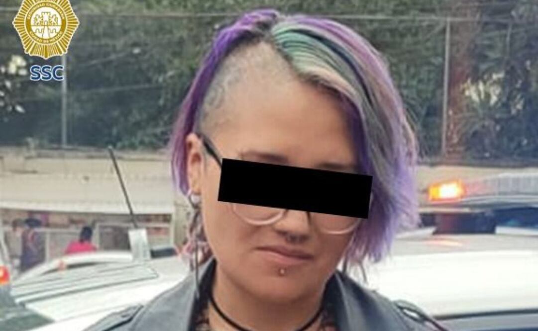 Detienen a mujer que agredio a un policía en la alcaldia Benito Juárez por un problema sentimental con su ex pareja
Foto: Especial.