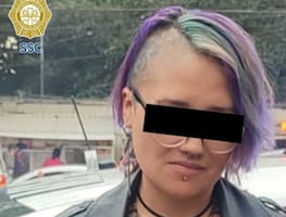 VIDEO: Mujer patea e insulta a policía en la Benito Juárez; agresora es presentada ante un Juez Cívico