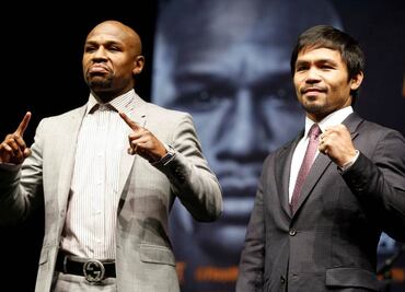 Aficionados pagarán entrada para pesaje de Maywether-Pacquiao