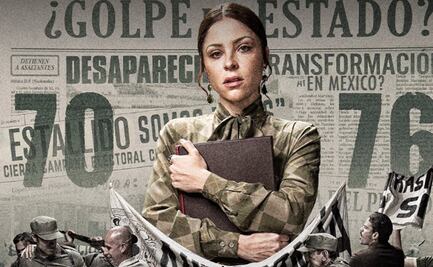 La actriz Paulina Dávila se meterá a la piel de la nuera de Luis Echeverría en la serie "Un extraño enemigo"