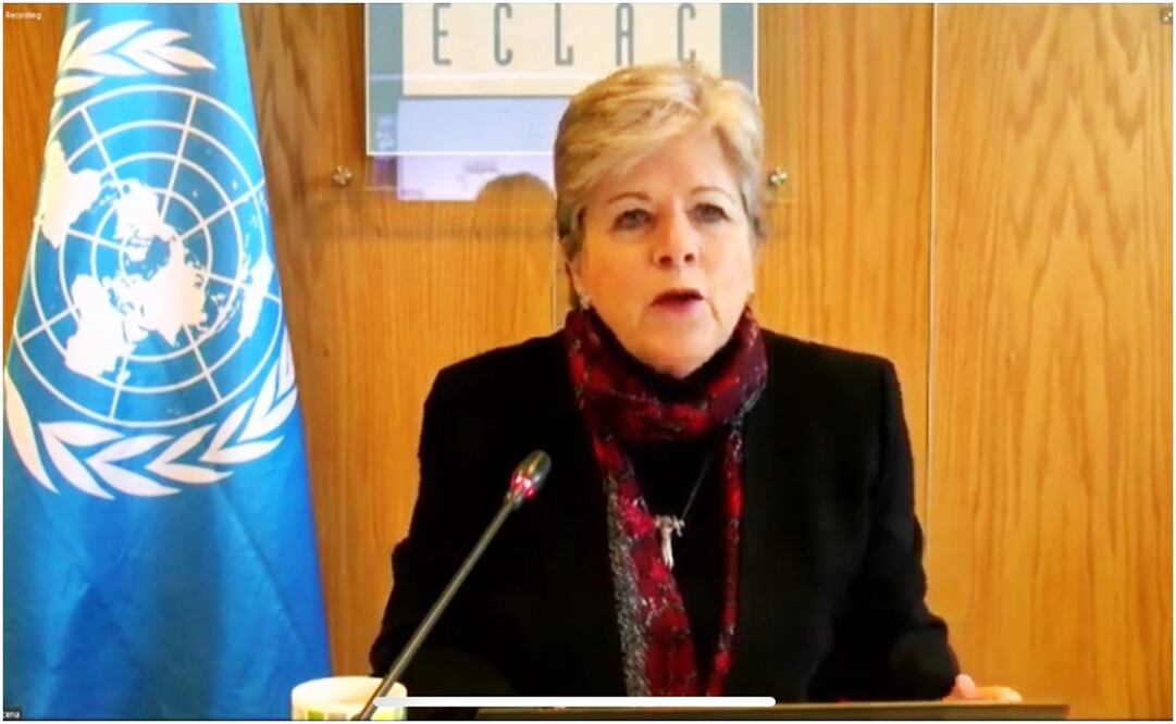 Secretaria ejecutiva de la Cepal, Alicia Bárcena. Foto: Especial