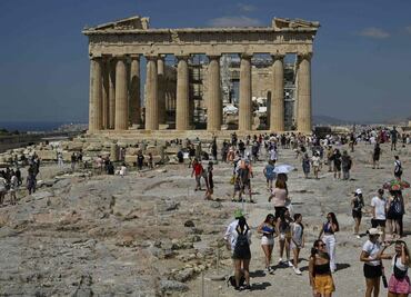 Grecia limita acceso a la Acrópolis de Atenas para evitar daños al monumento