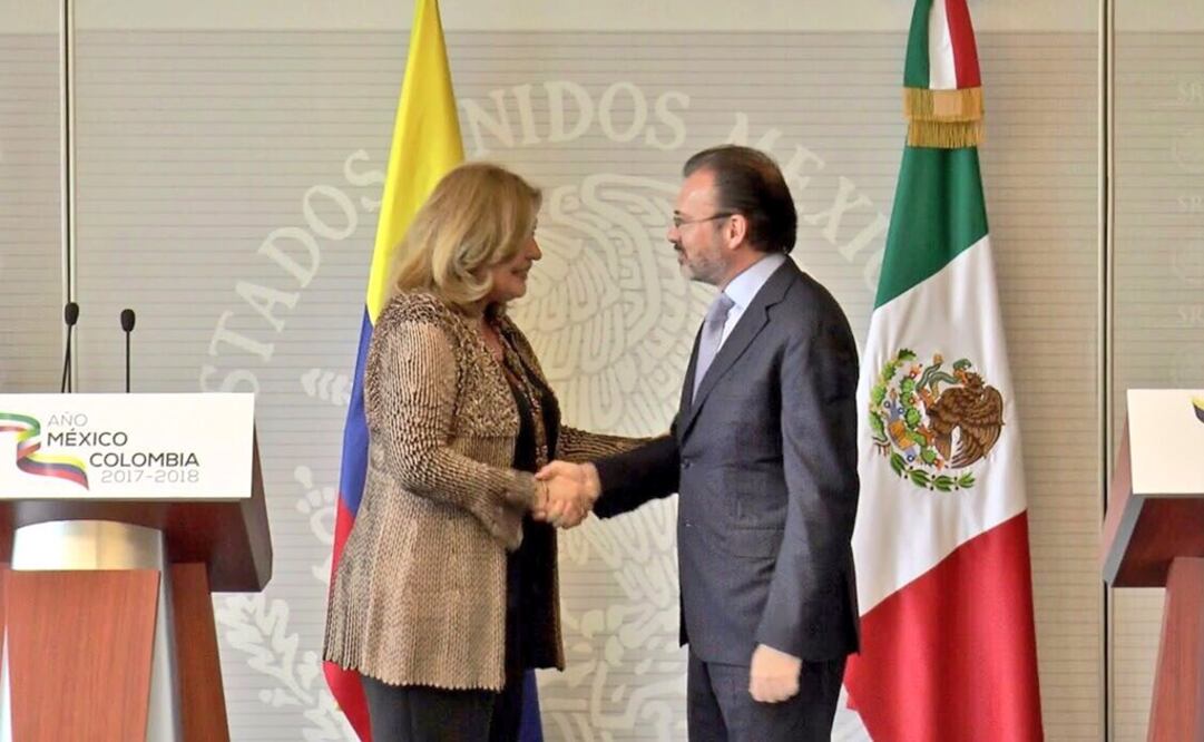 El anuncio se hizo en la sede de la Secretaría de Relaciones Exteriores. /Tomada de @SRE_mx