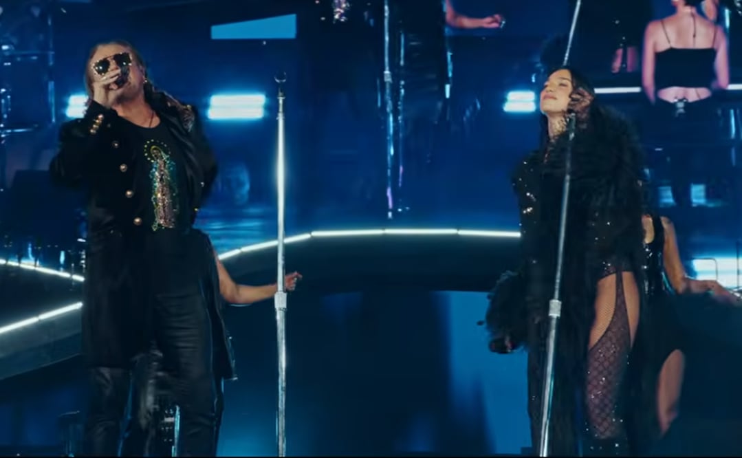 Fher Olvera canta con Dua Lipa "Oye mi amor".