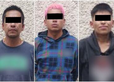 Detienen a tres integrantes de "Los Reyes", grupo dedicado al robo de motos