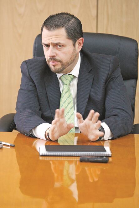 Óscar Callejo, subsecretario de Infraestructura de la SCT, reveló que hay conversaciones con autoridades de la CDMX sobre la Autopista Urbana Oriente (IRVIN OLIVARES. EL UNIVERSAL)