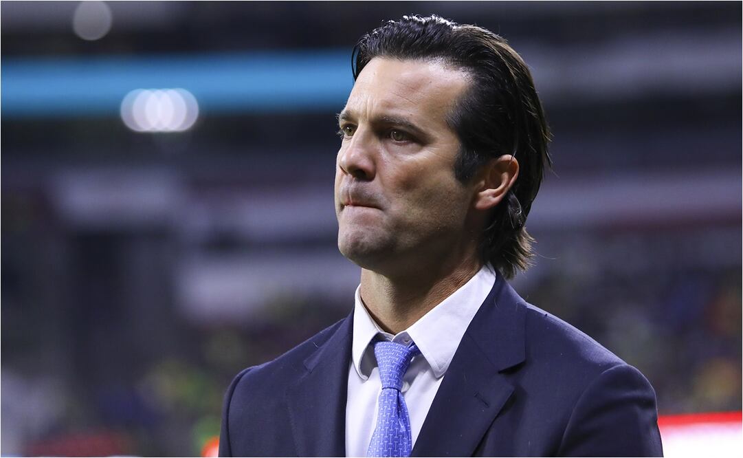 Santiago Solari como técnico del América. FOTO: IMAGO7
