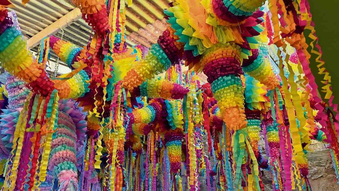 La Feria Internacional de la Piñata, en Acolman, se llevará a cabo del 4 al 7 de diciembre, en donde habrá diversas actividades culturales. Foto: Benjamín Becerril / EL UNIVERSAL