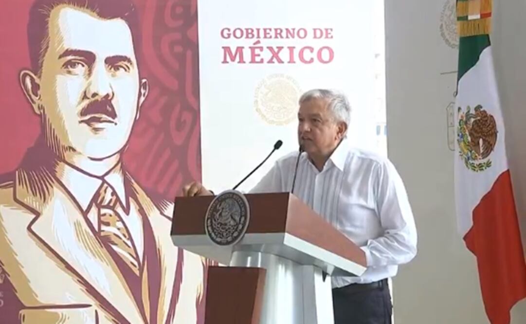 Inicio de los trabajos de la nueva Refinería de Dos Bocas, para Paraíso, Tabasco. Foto: Captura de pantalla