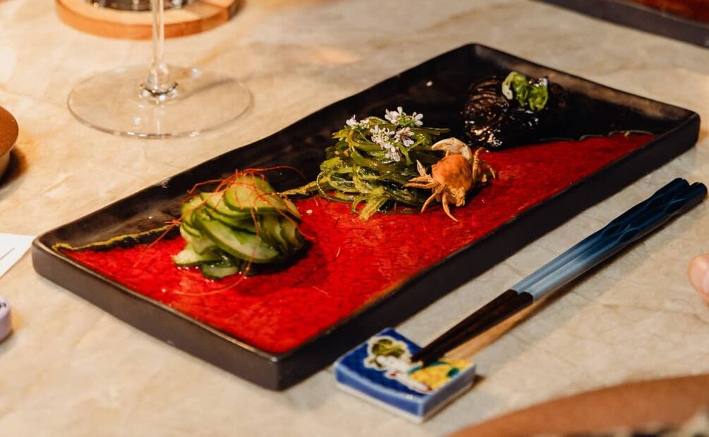 Sunomono, Kaiso Sarada, y Nazu Agedashi. Foto: Cortesía.