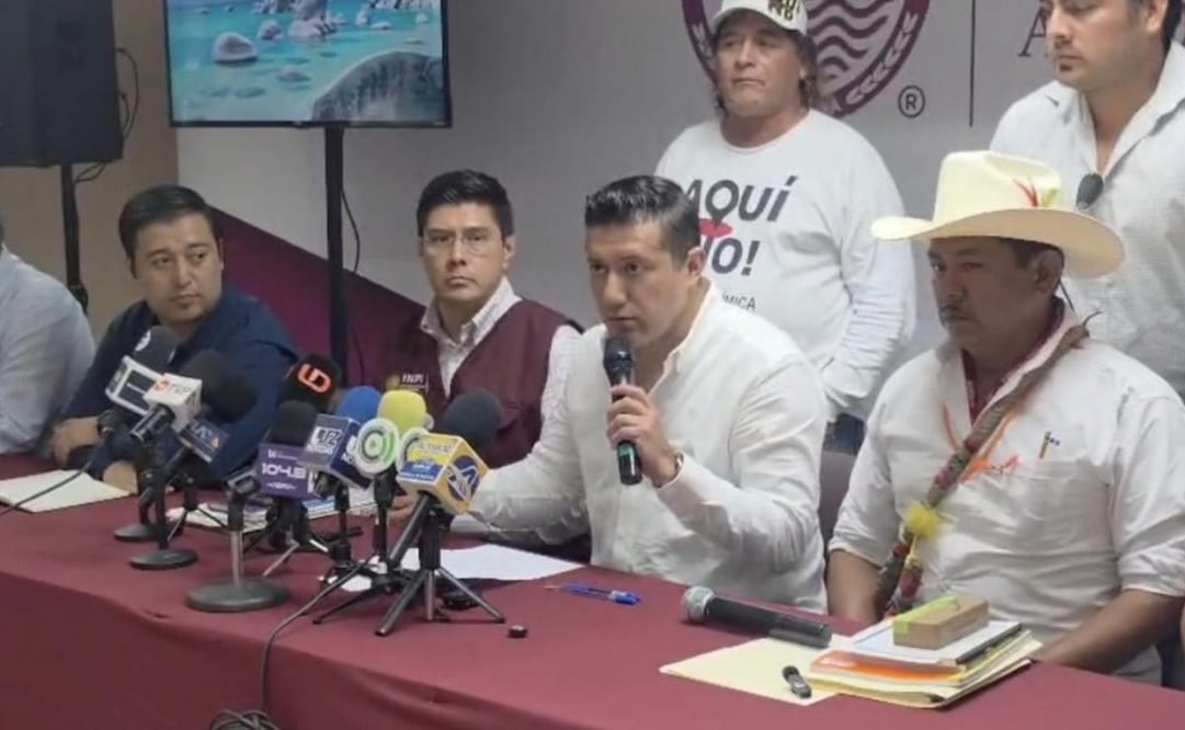 Realizan la primera mesa de diálogo en Topolobampo por la construcción de una planta de gas amoniaco. Foto: Especial