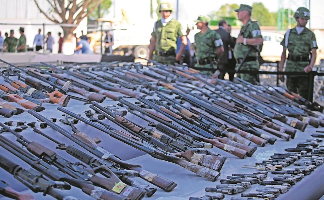 El gobierno de México acusa a empresas de Estados Unidos de facilitar el tráfico de armas. Foto: Archivo/EL UNIVERSAL.