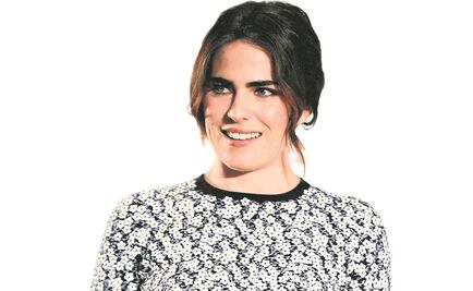 Karla Souza, hasta en las palomitas de maíz