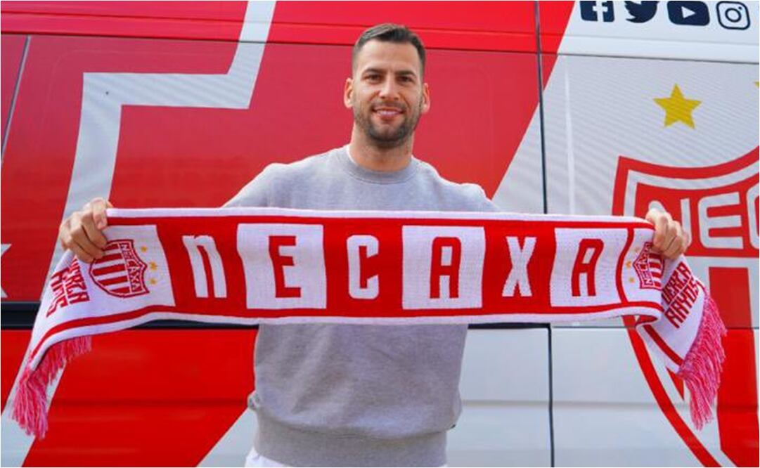 El delantero español es la nueva incorporación del Necaxa - FOTO: @ClubNecaxa