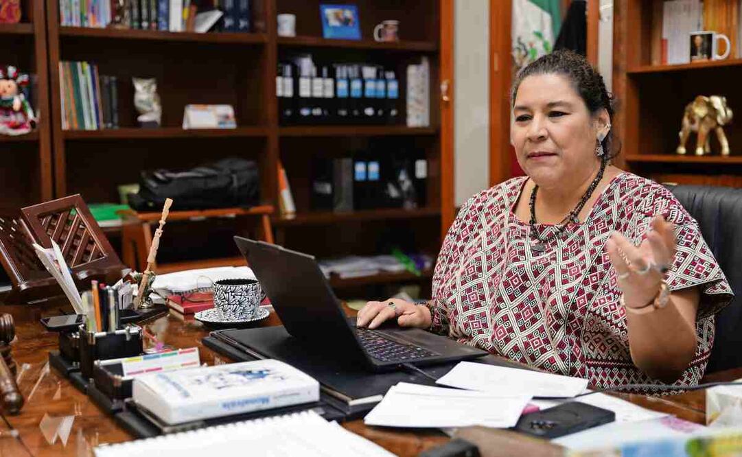 Entrevista con Lenia Batres Guadarrama  Ministra de la SCJN. Foto: Fernanda Rojas / EL UNIVERSAL