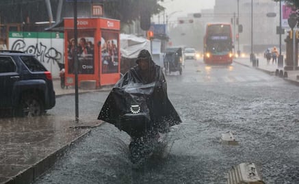 Intensa lluvia deja inundaciones y múltiples afectaciones en varias zonas de CDMX; Segiagua despliega operativos de atención