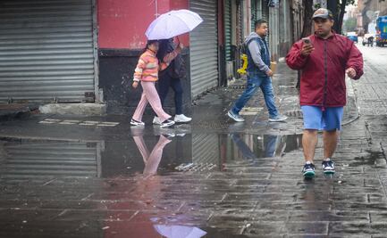 Clima CDMX 15 de julio: Cielo nublado y lluvias fuertes; autoridades alertan por granizo y ráfagas de viento por la tarde