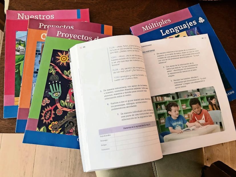 Libros de texto. Crédito: Archivo de el Universal