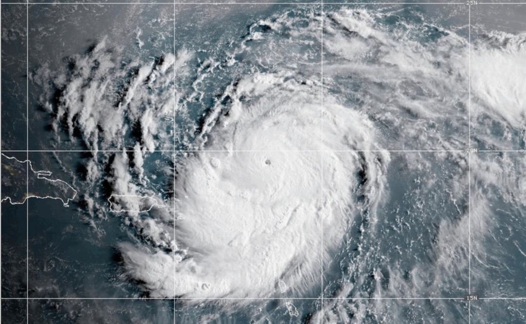 Huracán Erin. Foto: AP