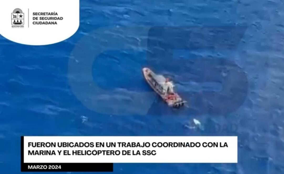 Rescate de dos turistas estadounidenses. Foto: Captura de video