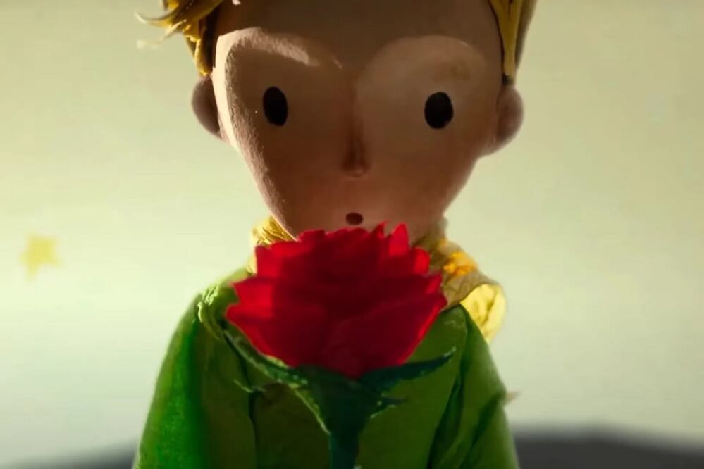 El Principito y su rosa. FOTO: ESPECIAL