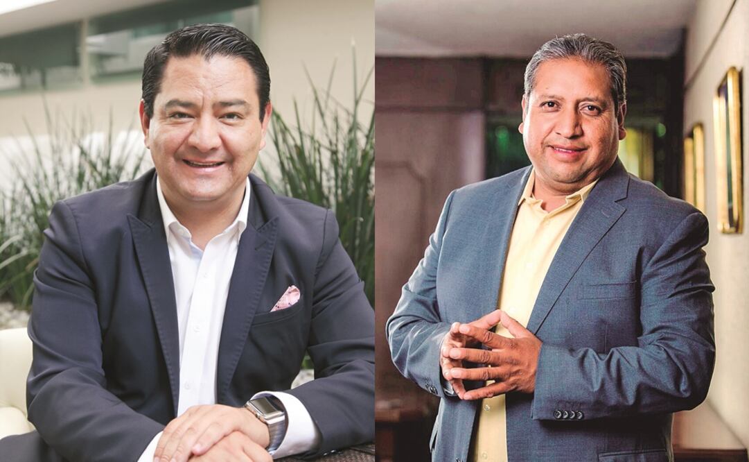 Eduardo Neri y Javier Salinas, precandidatos del PRD a la gubernatura del Estado de México. (Fotos: Archivo/El Universal)