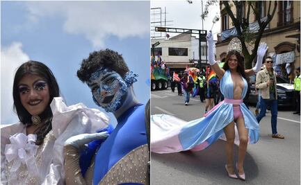 Más de mil personas participan en la 18 marcha por el orgullo LGBTTTI en Toluca