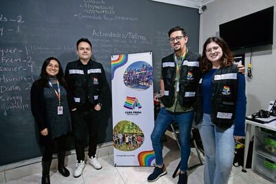 Migran miembros de la  comunidad LGBTTTIQ+  por abusos