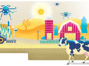 Agricultura inteligente, cubre necesidad de alimentos