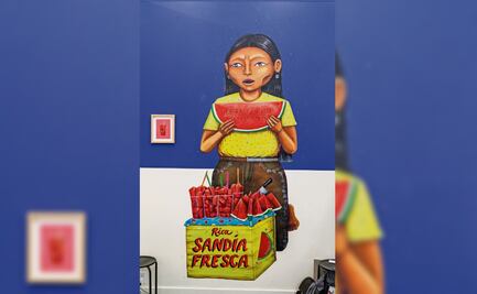 El arte inspirado en la geopolítica inunda secciones de Feria Material