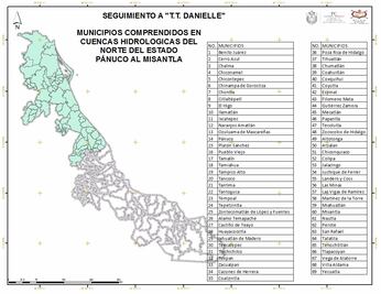 Alertan por remanentes de "Danielle" en Veracruz