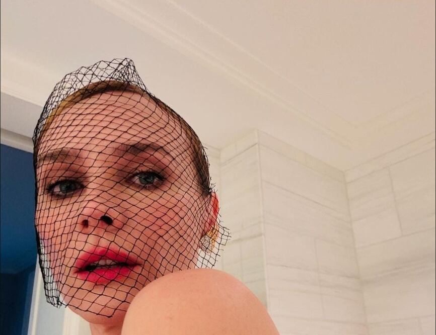 Diane Krueger sufre un robo valorado en 200 mil euros, en París. Foto tomada de Instagram