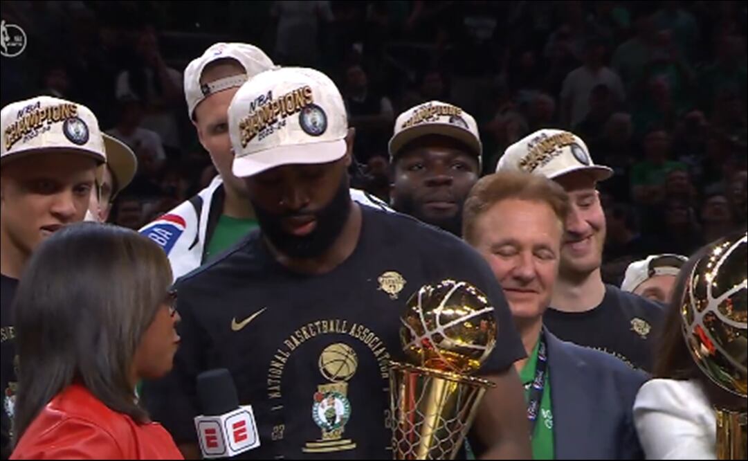 Jaylen Brown, MVP de las Finales / Foto: Especiales