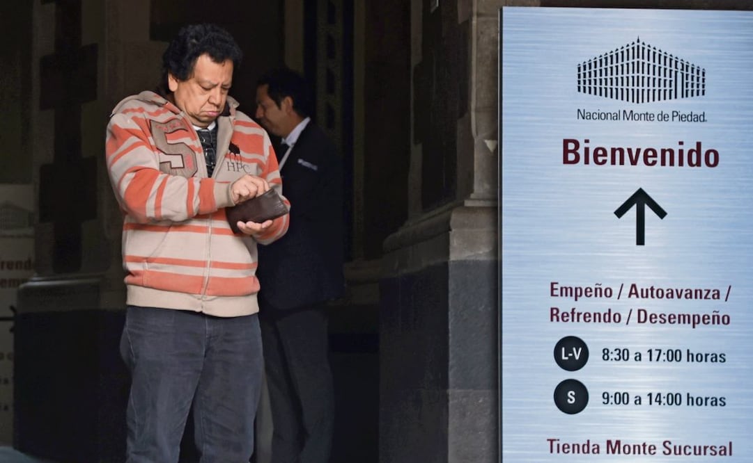 Clientes dijeron que el Monte de Piedad otorga un plazo de pago de tres a cinco meses para recuperar la prenda, pero al quinto mes se puede renovar. Foto: Carlos Mejía | El Universal (10/01/2025)
