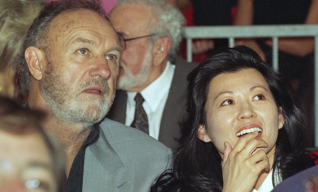 Gene Hackman y Betsy Arakawa fallecieron durante los primeros días de febrero.
Foto: AP, archivo