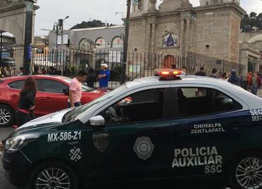 Disparo desde patrulla de SSC hiere a hombre en la cabeza en Cuajimalpa