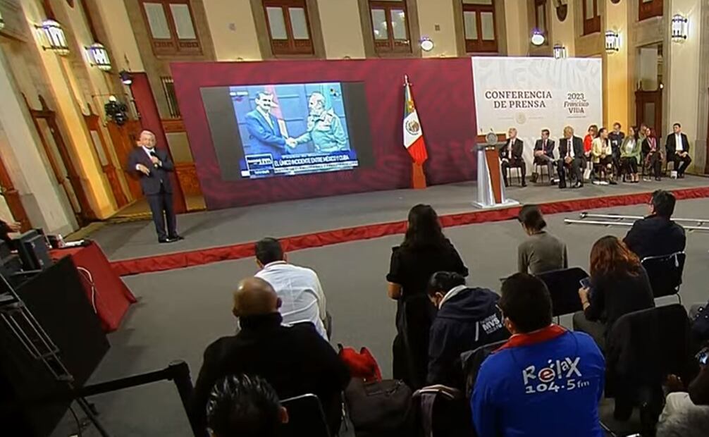 AMLO expone el "comes y te vas" de Fox a Fidel Castro: Foto: Captura de pantalla