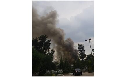 Se registra incendio en bodega de Iztapalapa