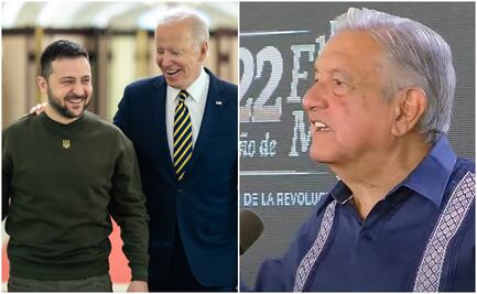 AMLO reprocha a Joe Biden “modito” de dar la bienvenida “a América” a Volodimir Zelensky
