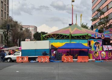 Retiran parte de la feria en colonia Tabacalera; vecinos reportan que hubo un asalto el miércoles