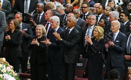 Expresidentes de EU se reúnen en el homenaje a Jesse Jackson; "enfrentamos ataques a nuestras instituciones democráticas", afirma Obama