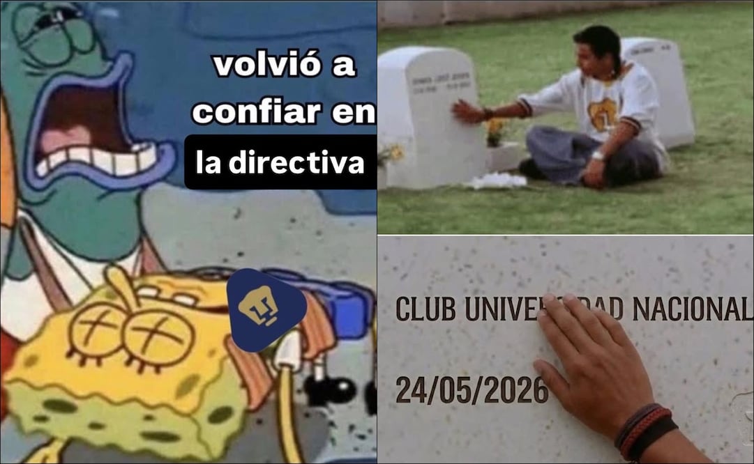 Pumas fue blanco de los mejores MEMES tras la renuncia de Efraín Juárez / FOTO: ESPECIAL