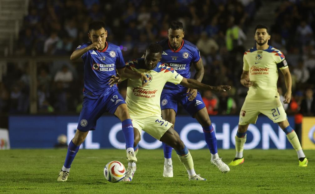 América vs Cruz Azul. Foto: Carlos Mejía / EL UNIVERSAL