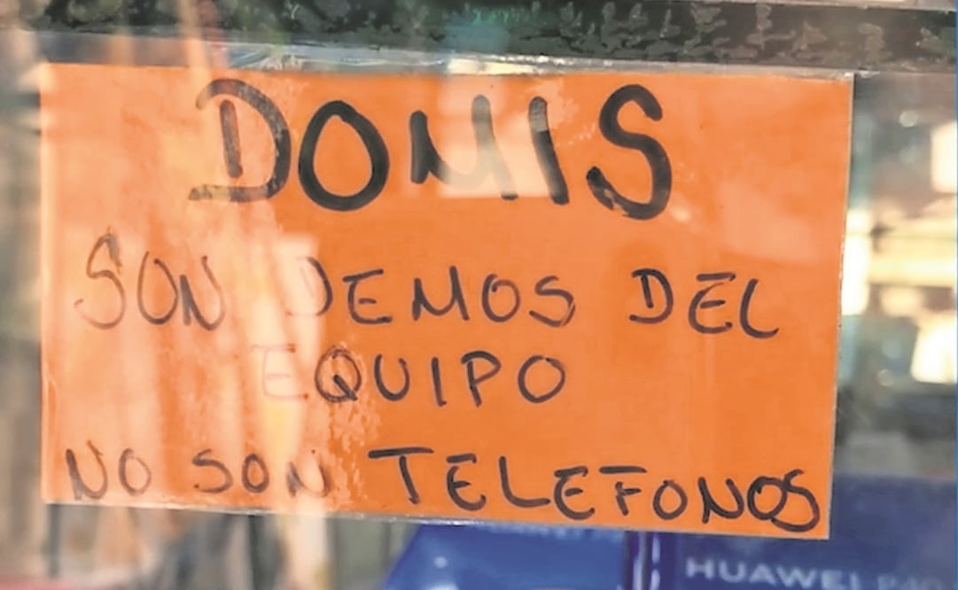 Con estos equipos no se puede navegar, llamar o mensajear. Foto: Especial