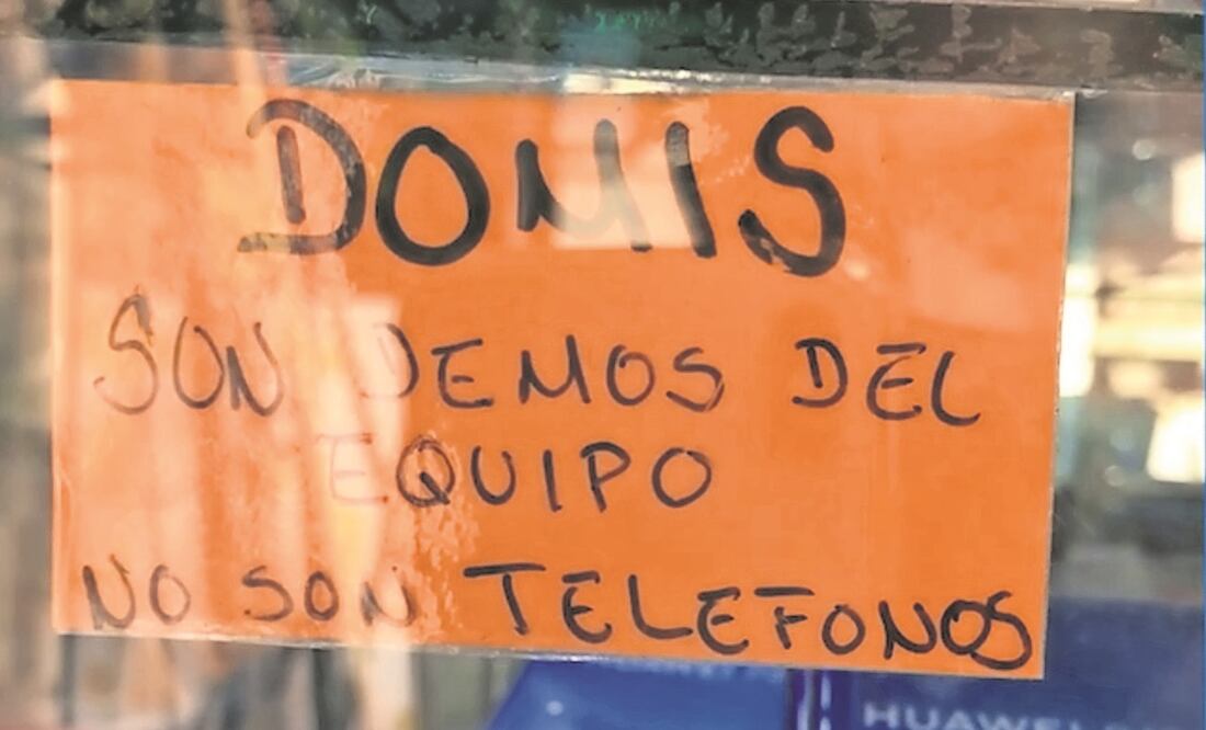 Con estos equipos no se puede navegar, llamar o mensajear. Foto: Especial