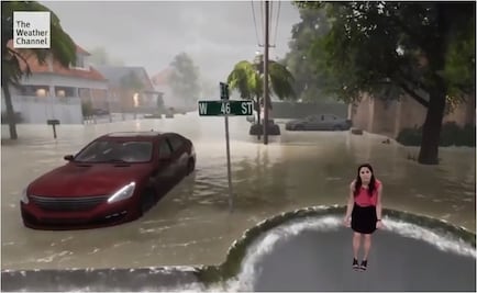 Impacta The Weather Channel con recreación de la llegada del huracán Florence