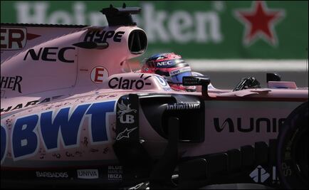 "Checo" sale noveno por castigo a Ricciardo