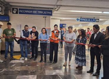 Inauguran exposición fotográfica "Tenochtitlán: A 700 Años de su Fundación" en Metro Zócalo