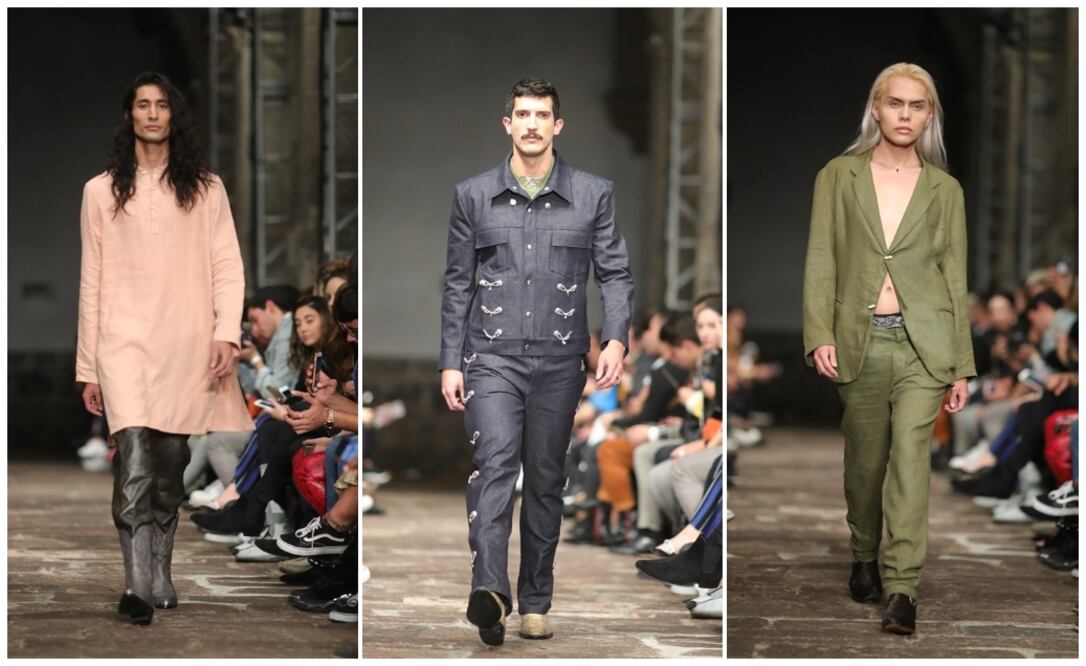 The new clothing line presented by The Pack features fabrics produced through fair trade and using only environment-friendly materials - Photo: Heptor Arjona/EL UNIVERSAL