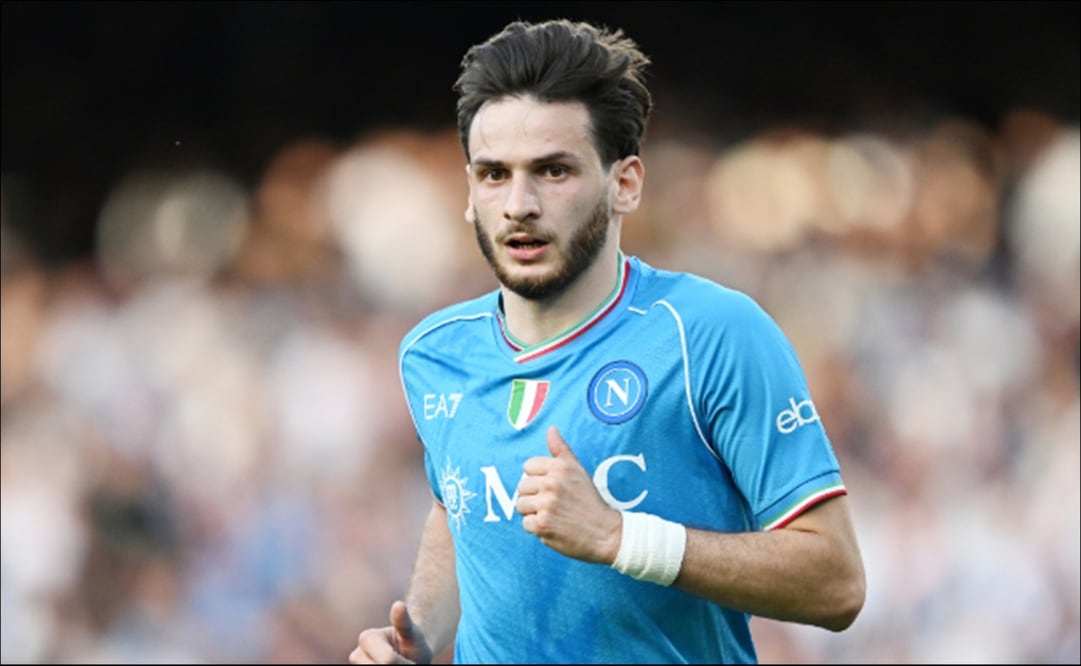 Khvicha Kvaratskhelia está en crisis con el Napoli / Foto: Especiales